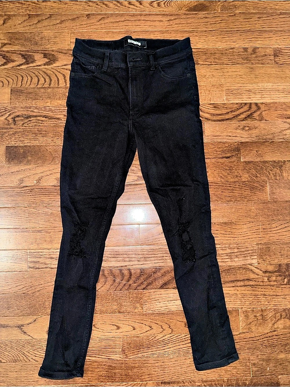 Express Legging High Rise Black Skinny Jeans Size 6S/6C